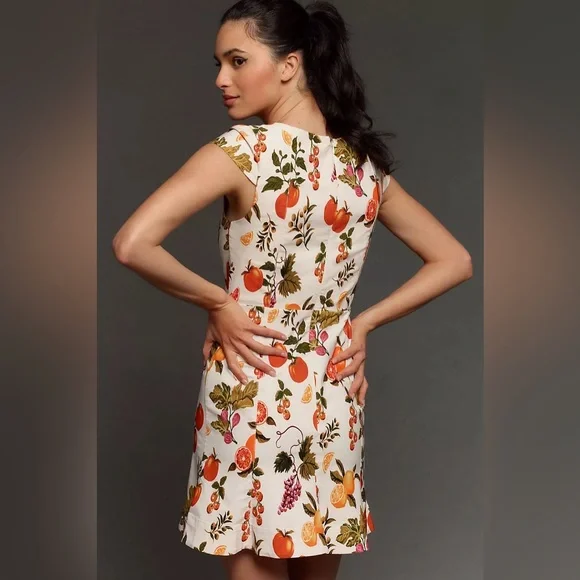 Maeve The Cecily Fit & Flare Sweetheart Mini Dress - Picture 3 of 7